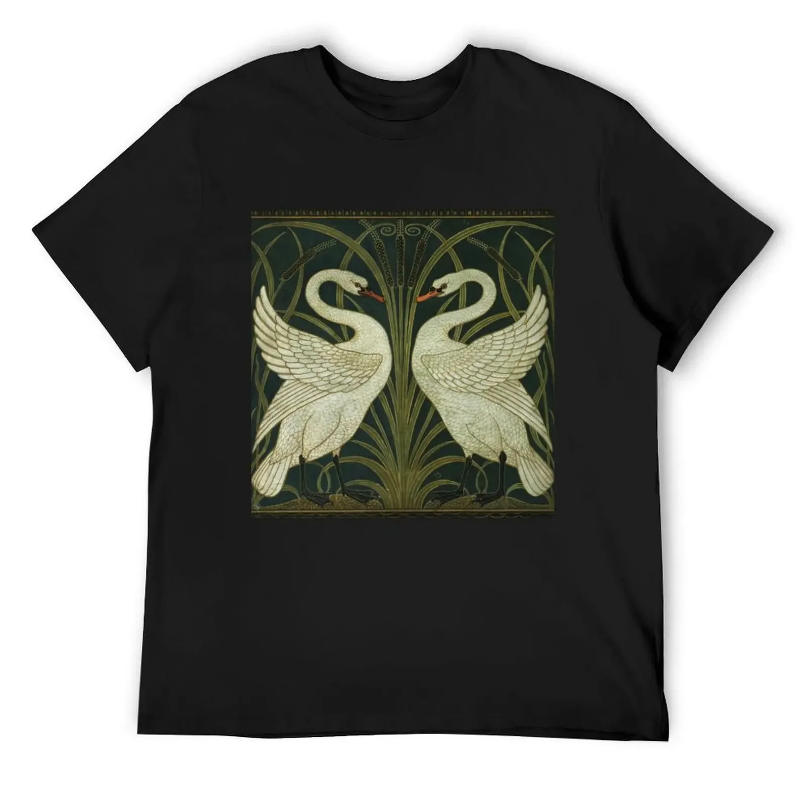 Art Deco - Swan, Rush, and Iris T-Shirt kawaii clothes anime clothes mens t shirts