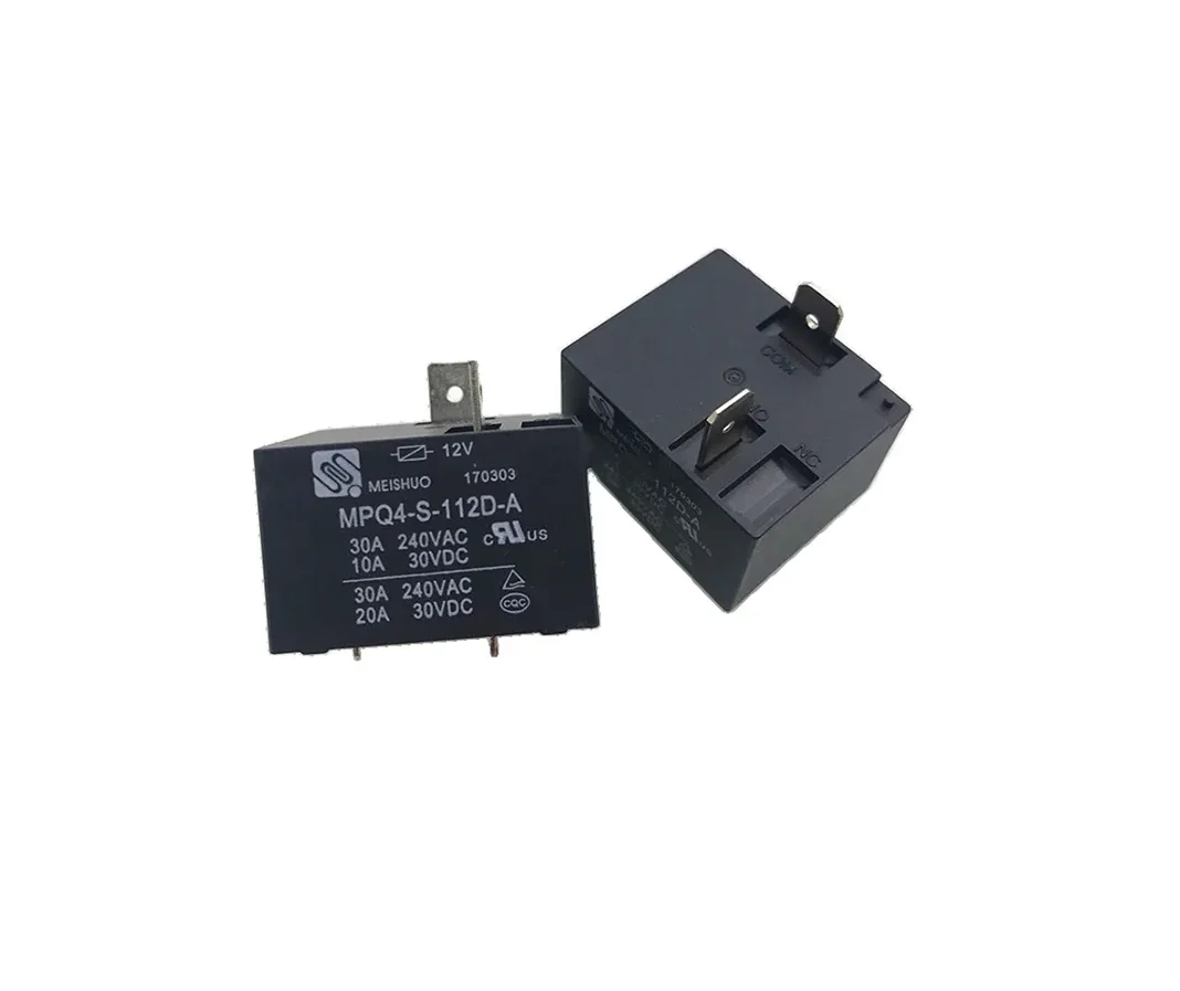 

HOT 12V relay MPQ4-S-112D-A MPQ4 S 112D A MPQ4S112DA Electric water heater air conditioning relay 12VDC DC12V 12V 30A 4PIN