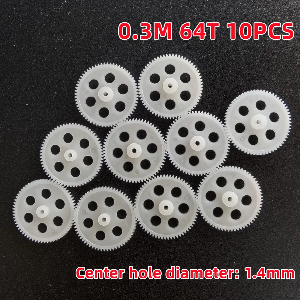 64T Gear 0.3M 1.4MM 3mm 1.98MM Dia. Tight Remote-control Car Robot Helicopter Quadcopter Toy Aircraft Parts Technology 4-100pcs