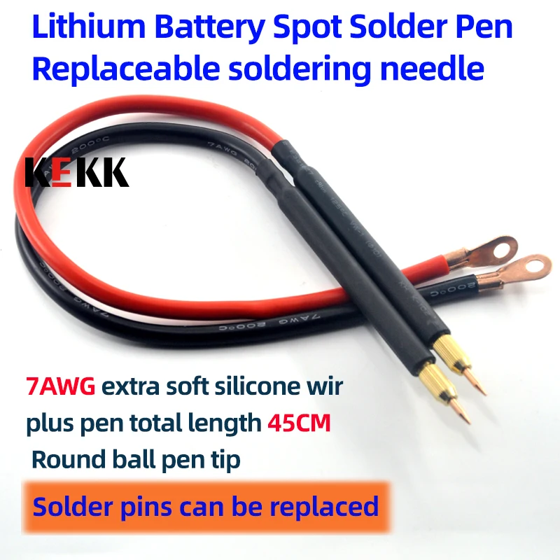 Spot Welder For 18650 Battery Spot Welder Pen Auto Trigger Welder Attachment Interchangeable Welding Pin