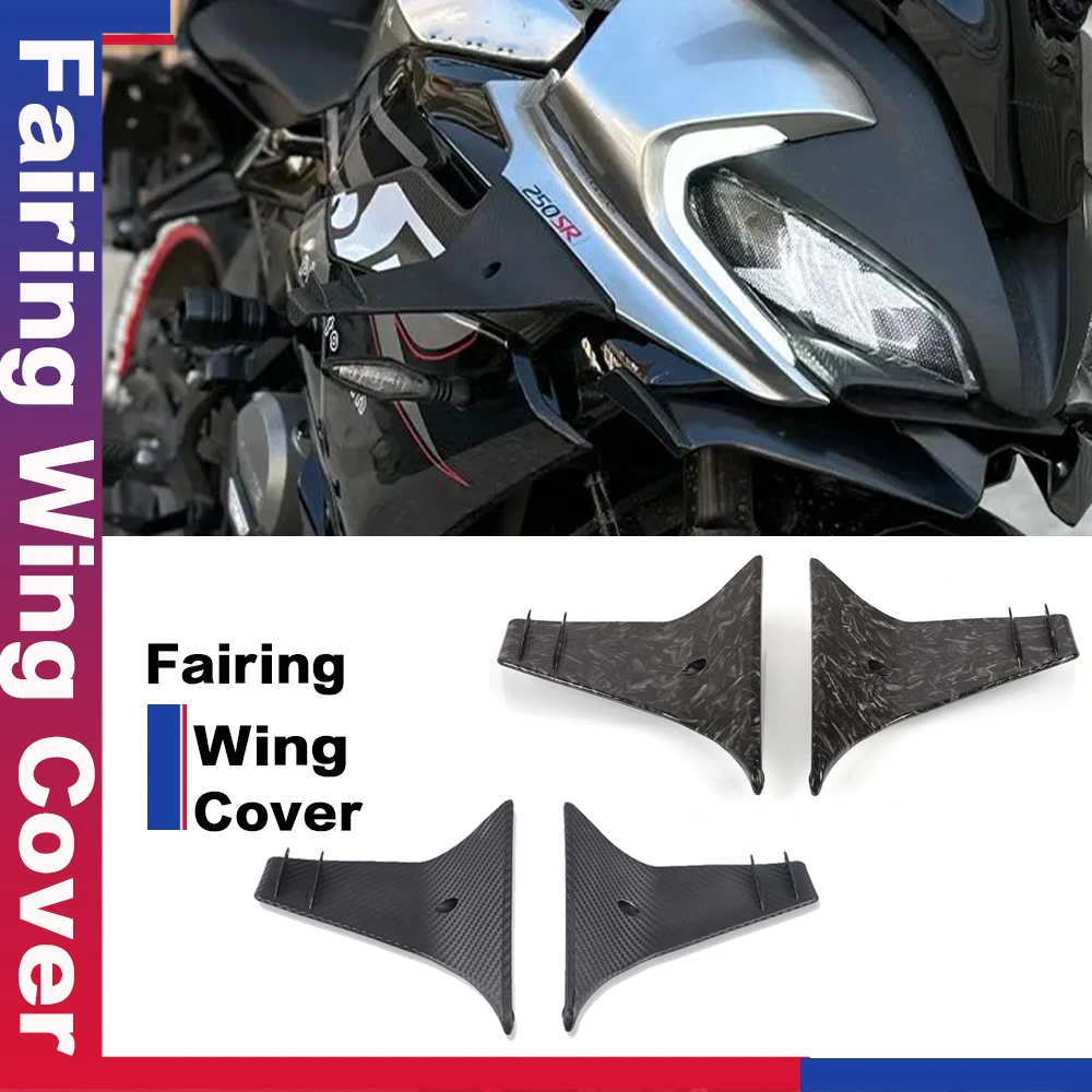 

For CFMOTO 250SR 300SR SR 250 300 SR 300 SR250 2020 2021 2022 2023 Motorcycle Front Fairing Aerodynamic Winglets Dynamic Wing