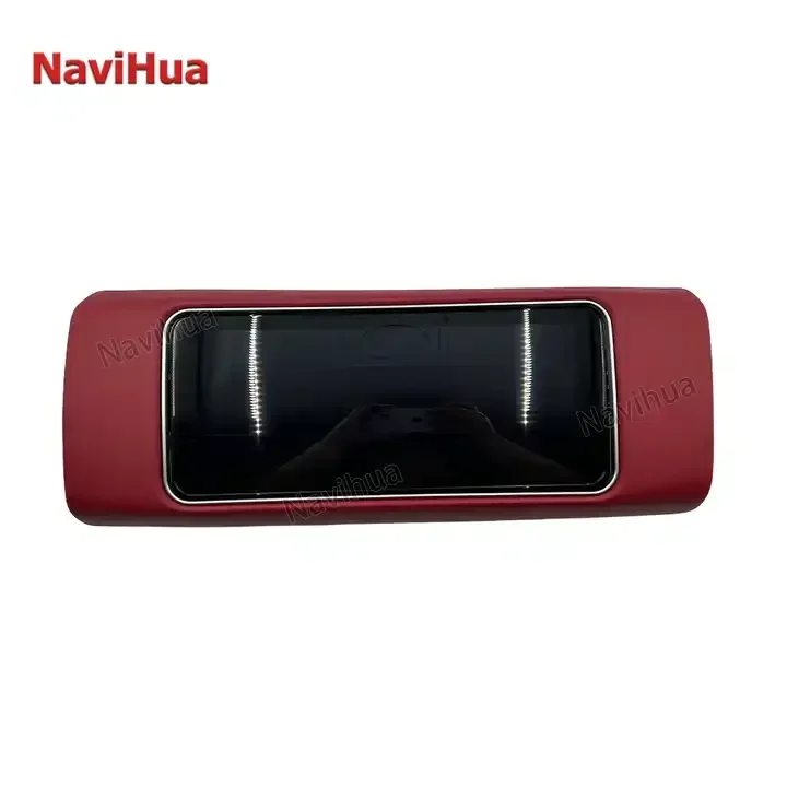 NaviHua Range Rover Vogue Multimedia mobil Android, Radio mobil layar lipat 12.3 inci Head Unit peningkatan navigasi GPS