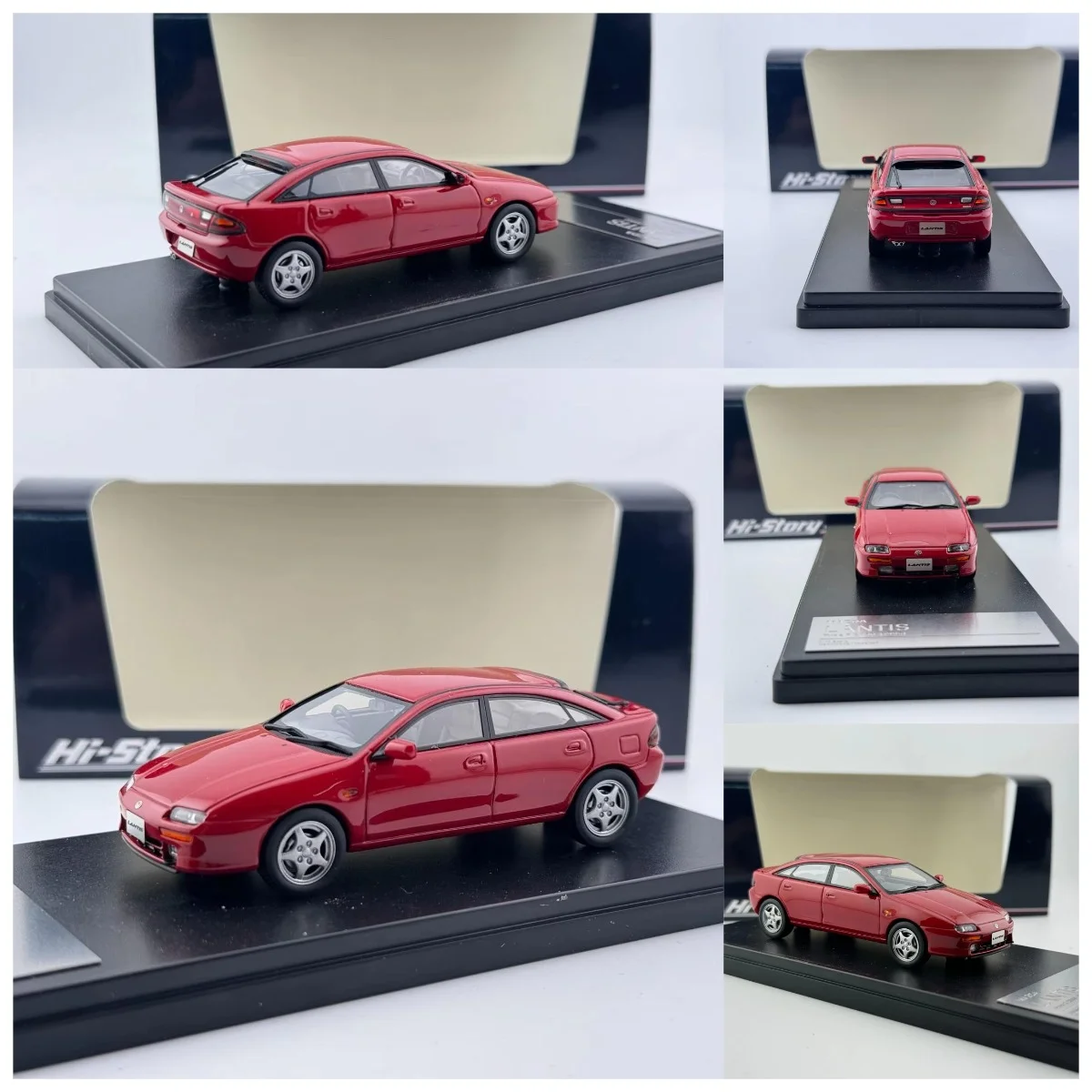 

Модель автомобиля Mazda Lantis из смолы в масштабе 1/43 с дефектами поверхности, серия Hi Story