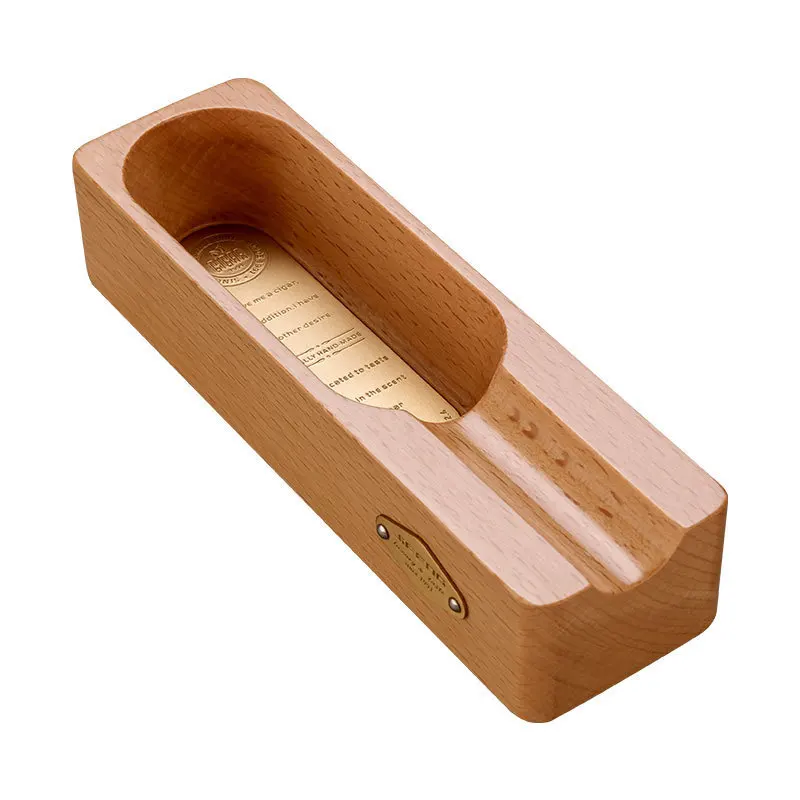 

Cigar Ashtray Wooden Ashtrays Smokers Outdoor Home Office Decoration Useful Ashtray Portable Travel Ashtray Smoking Lover's Gift