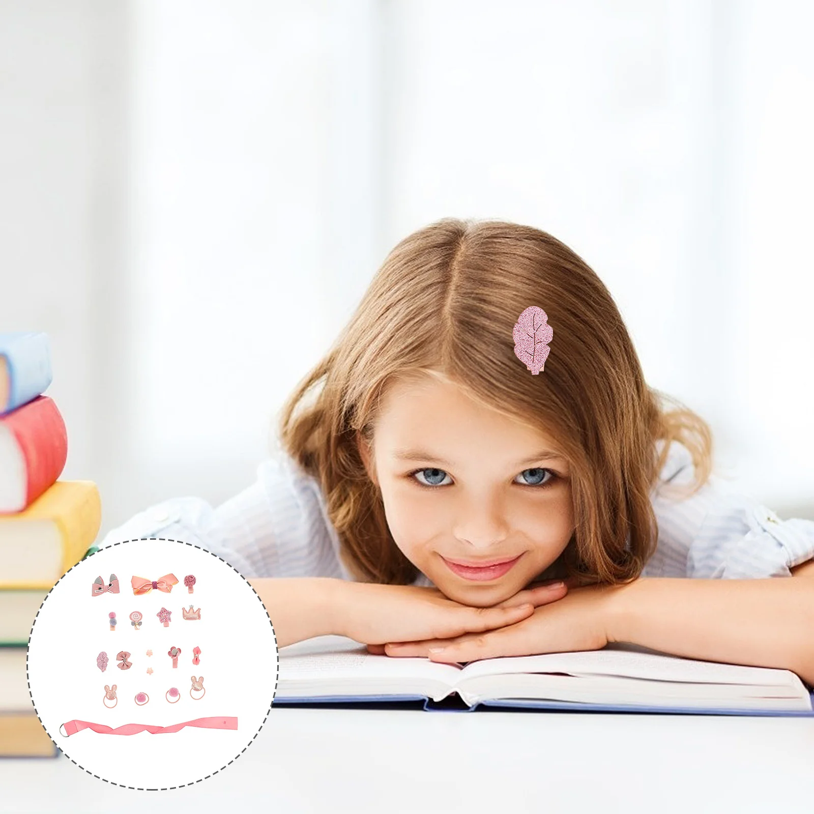 

1Set Kids Princess Hair Clips Soft Comfortable Bow Hairpin Lovely Hair Accessory Party Birthday Gift