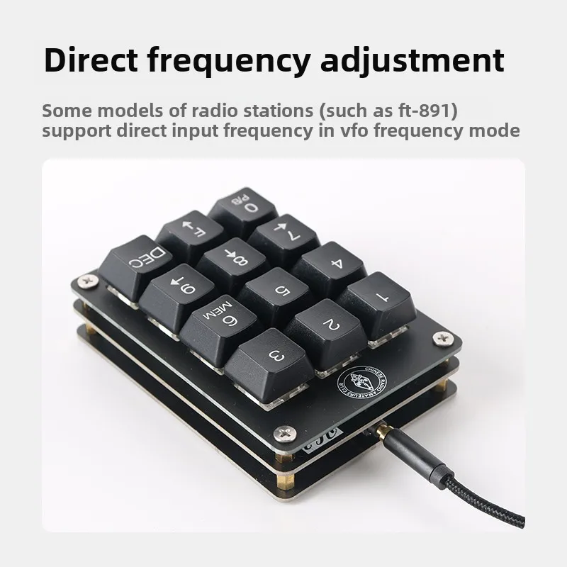 New FH-2 Shortwave Radio Multi-function Remote Control Keyboard for Yaesu FT-891 FT-991 FT-710 FTDX-10 FTX-101D  FTDX-101MP