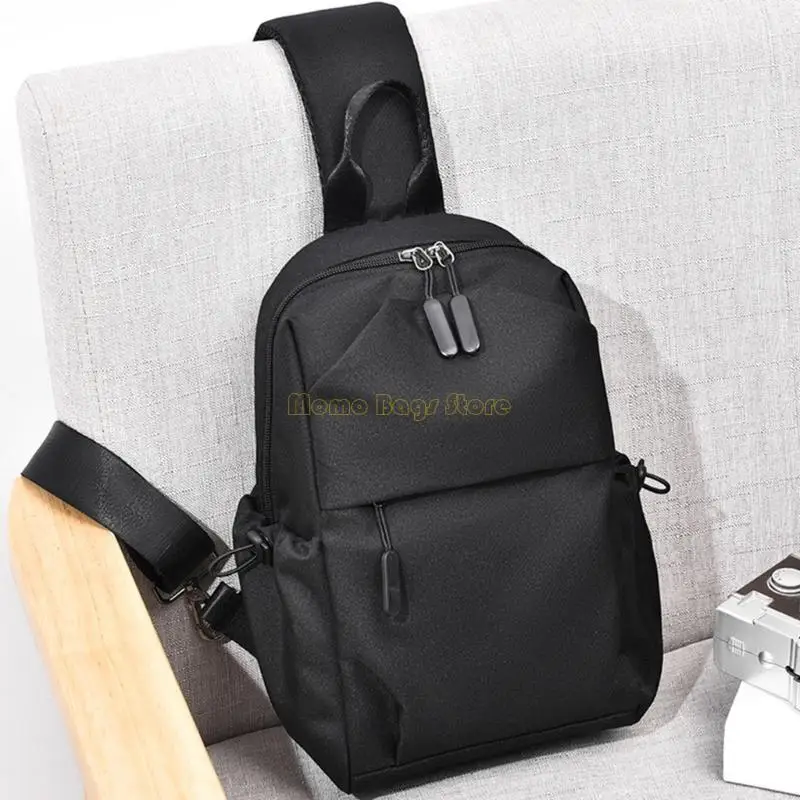 

X90D Male Chest Pack Causal Crossbody Bag Lightweight Sling Bag Female Sling Bag Sport Bag for Biking