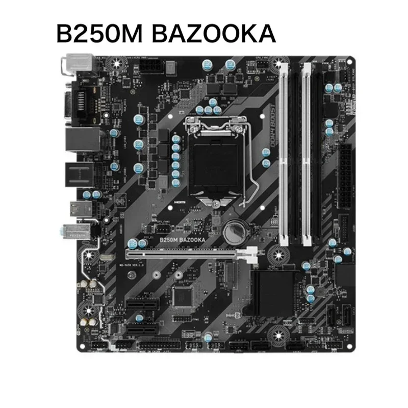 

For MSI B250M BAZOOKA Desktop Motherboard LGA 1151 DDR4 M-ATX Mainboard 100% Tested OK Fully Work Free Shipping