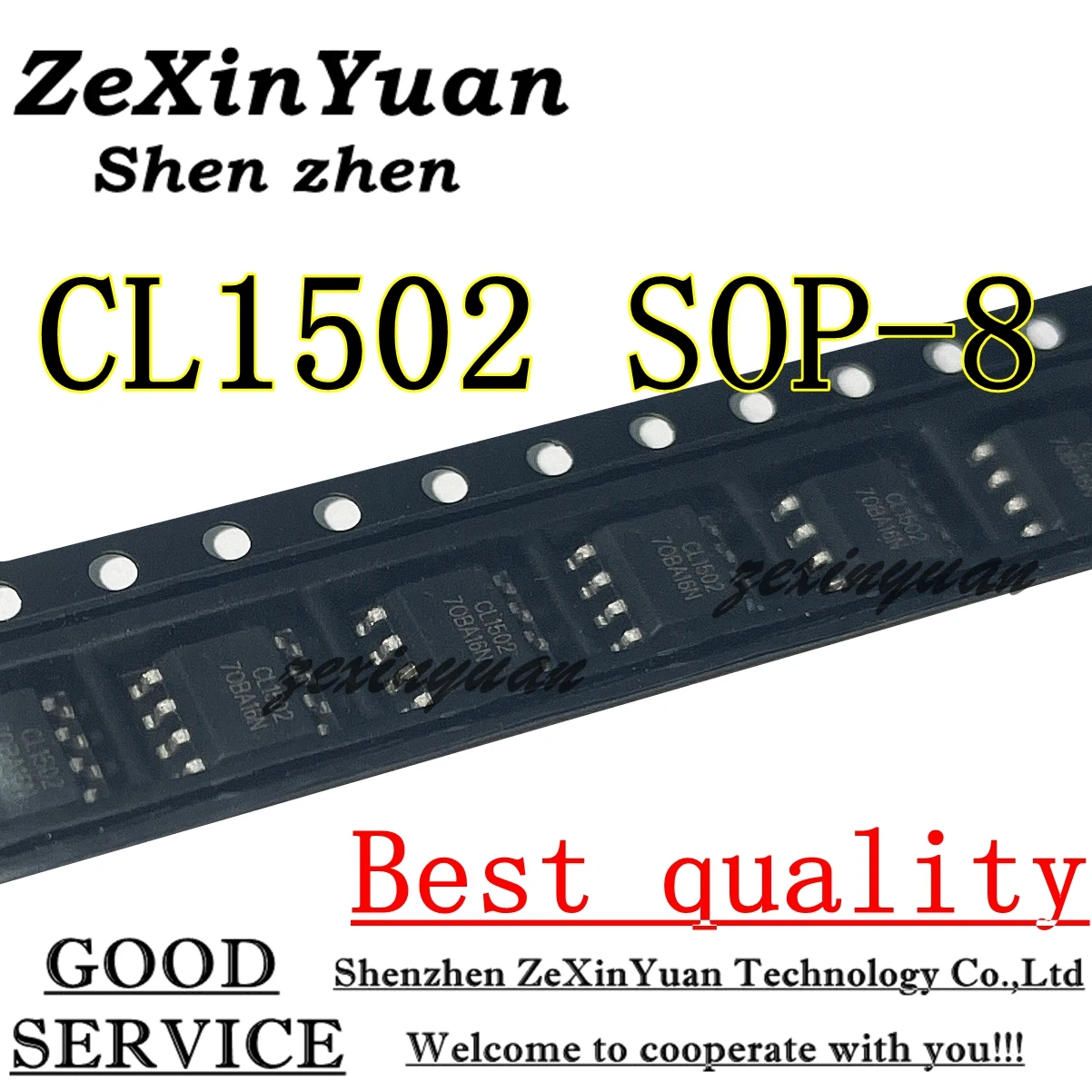 

10PCS/LOT CL1502 SOP-8 300mA non isolated step-down LED constant current driver can replace bp2832a