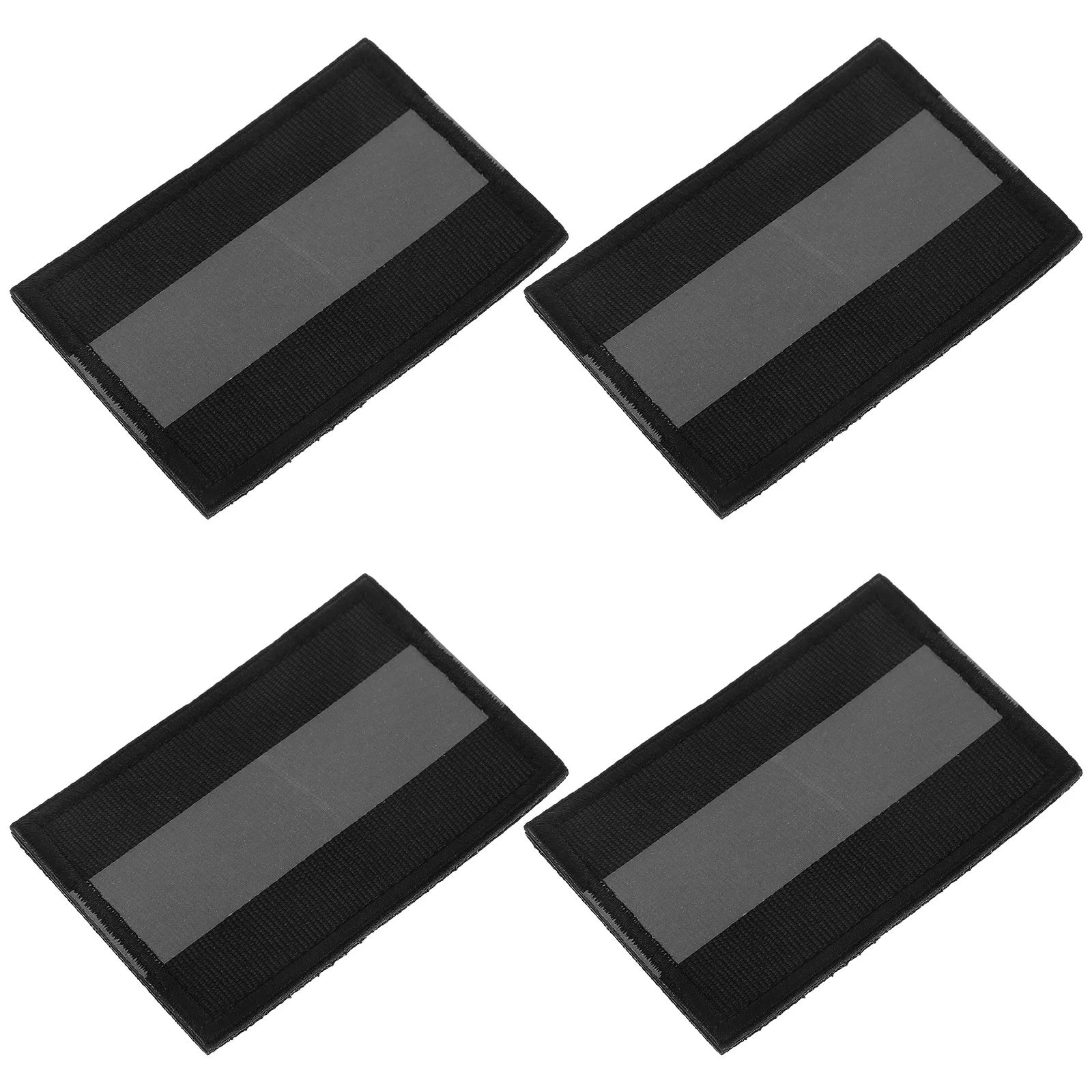 4 قطعة هوك عاكس حلقة بقع وضوح عالية ليلا تشغيل التنزه ملابس العمل على ظهره سترة الكلب تسخير التخييم في الهواء الطلق