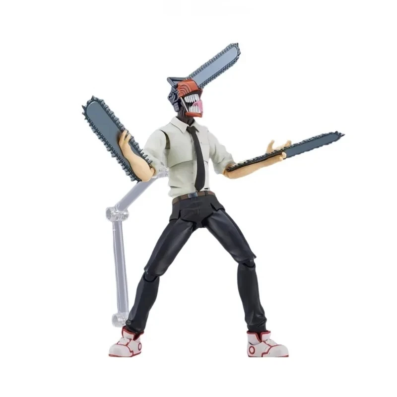 

Человек с бензопилой Denji, аниме, экшн-фигурка, 17 см, ПВХ шарнирная статуя воина, украшение для рабочего стола, коллекционный подарок