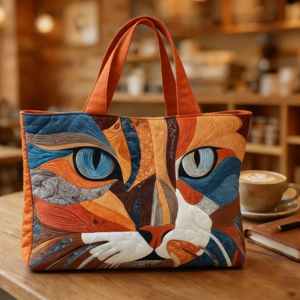 

3D Printed Quilted Tote Bag Shopping Bags Gifts Shoulder Bag Handbag Sport Bag elegant Travel Beach Hiking Camping