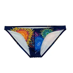 Sexy Print Swimwear Men Swim Briefs Low Waist Swimsuits Male Swimming Trunk GreatAsia Brand Men Surfing Bathing Suit No String