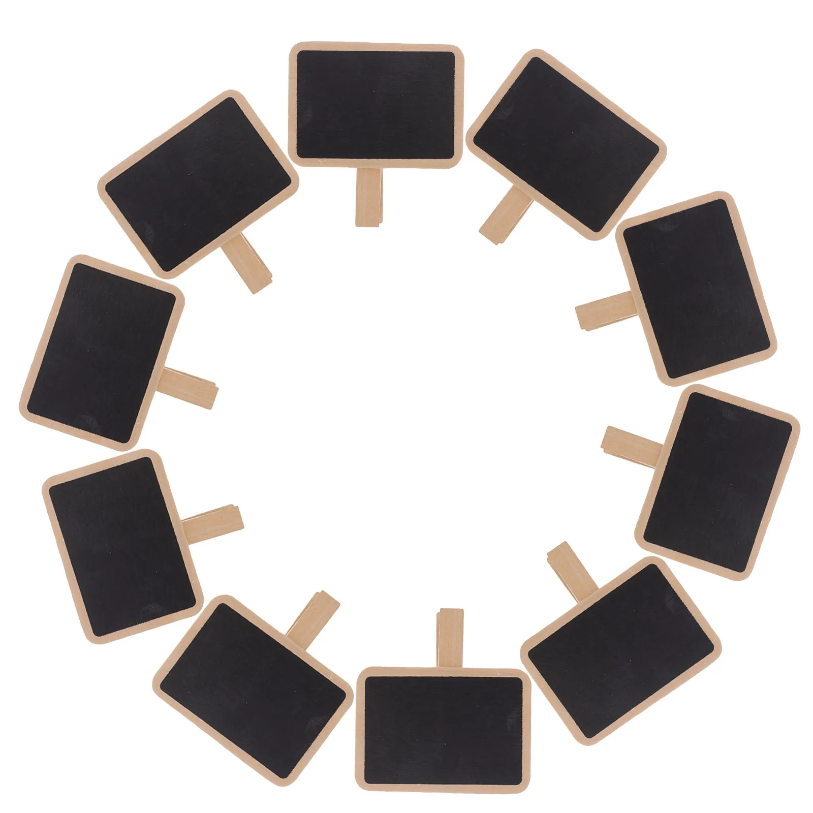 

40 шт. мини-досок-клипс из натурального дерева, многоразовые стираемые этикетки для кухни, офиса, магазина, корзин для пикника, контейнеров, заметок