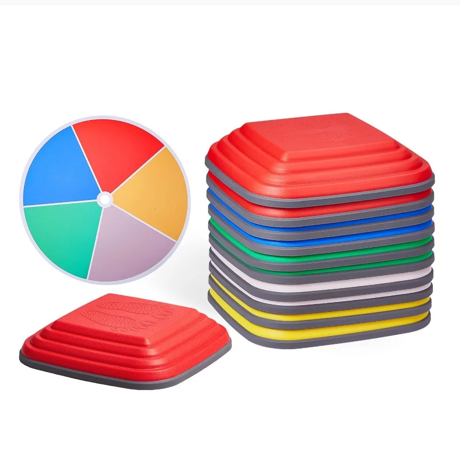 

Balance Stepping Stones Sensory Obstacle Course 10 PCS Outdoor Indoor