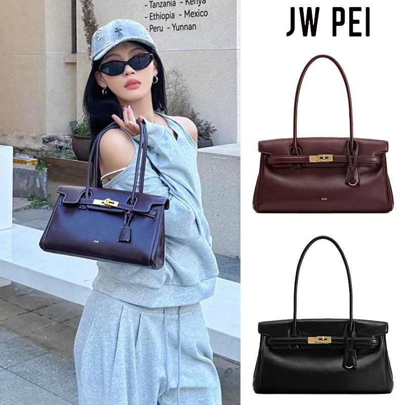 

JW PEI Briefcase, Tote Bag, Shoulder Bag, Underarm Bag, New Style, Niche, Minimalist Baguette Bag