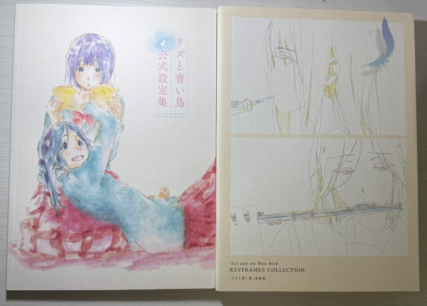 Liz and the Blue Bird Official Design Works Art Book Japanese Anime Setting Collection Kyoto Animation
