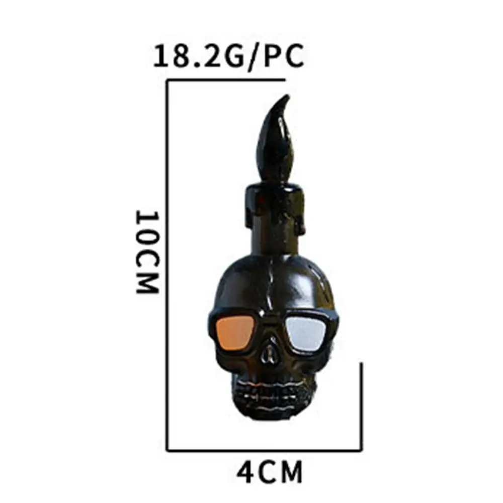 Lampu malam tengkorak tahan air, lampu malam Halloween, lampu gemerlap, lampu tengkorak, tahan air, suasana menakutkan