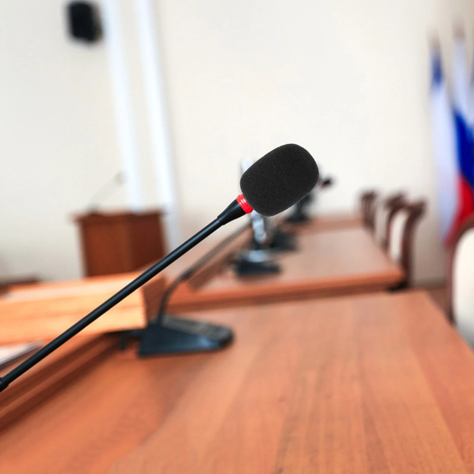 

10Pcs Sponge Covers for Lapel Microphone Headset Mic Windscreens Clear Sound Protective Mic Covers Microphone Windscreen