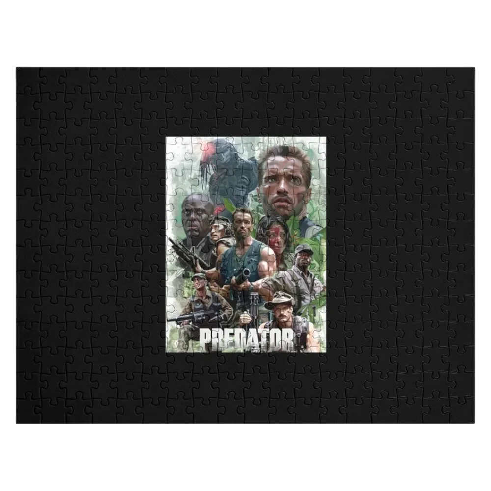 

predator ( black ) Jigsaw Puzzle Personalized Wood Animals Puzzle