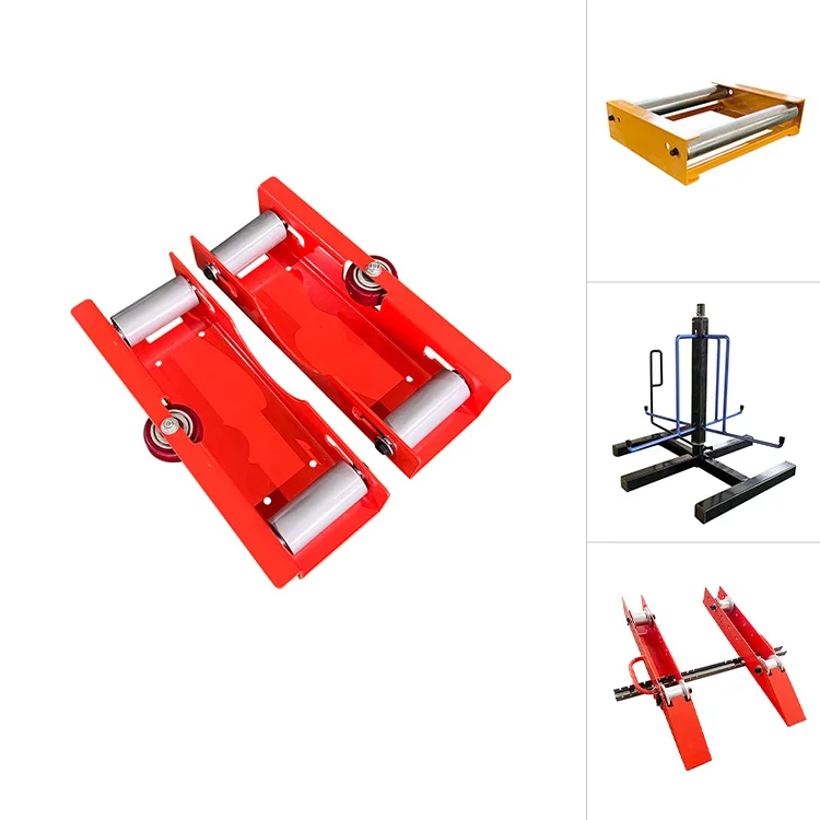 for Roller lock reel removal roller cable reel Easy set up for ground level cable reel payout Integral ramp