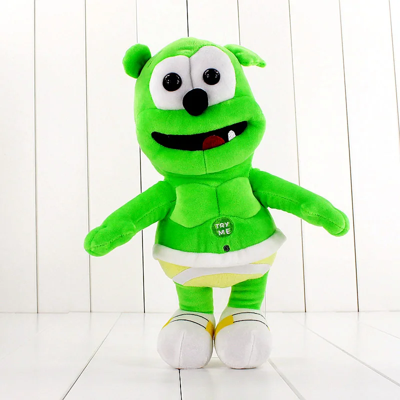 

Hot Selling Creative Personality Cute Green Teddy Bear Doll That Can Sing Plush Doll To Give As A Birthday Gift To Friends