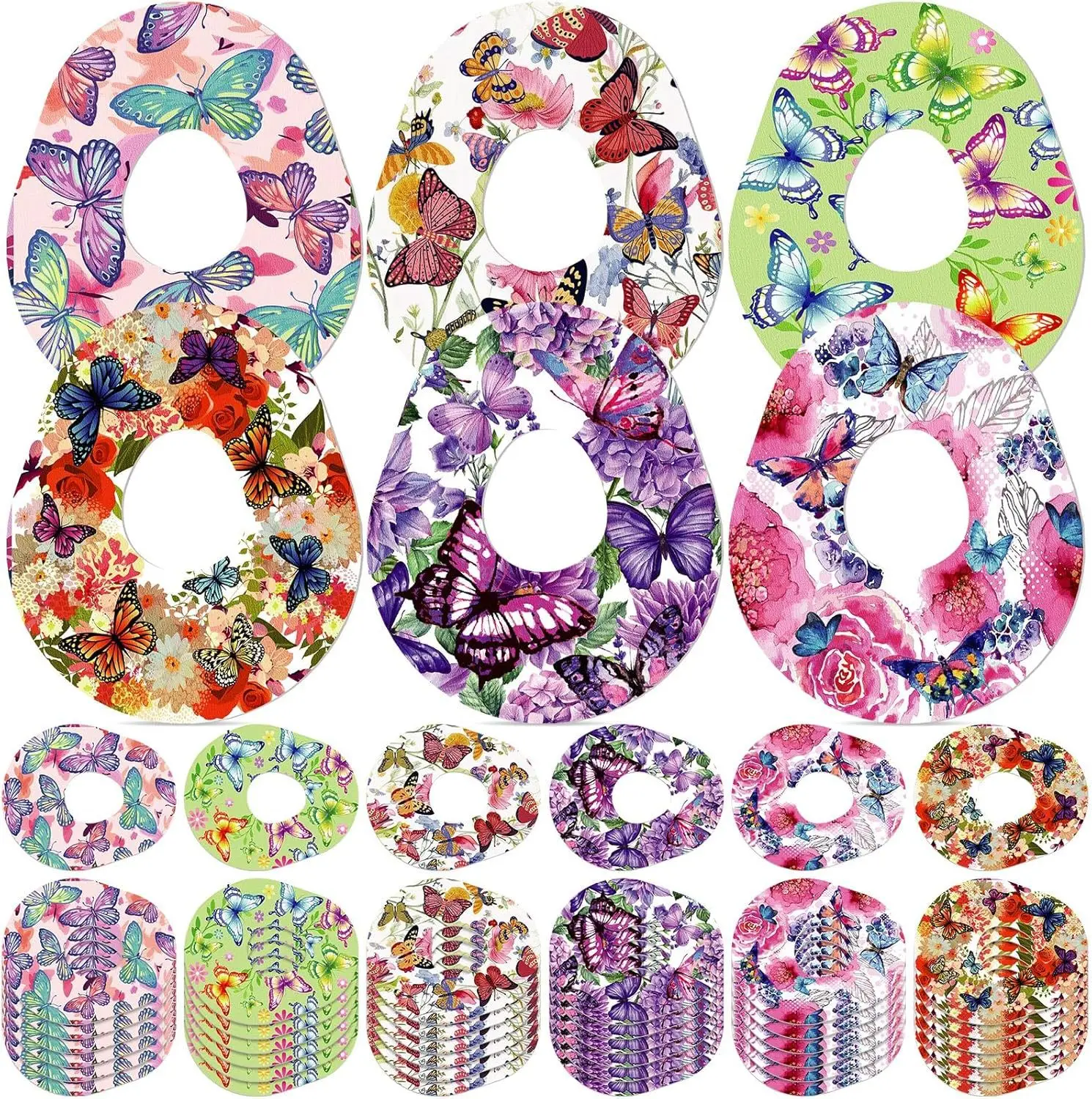 

36 pcs DexcomG7 Libre 2, cintas de sensor CGM impermeables, no deshilachadas y precortadas