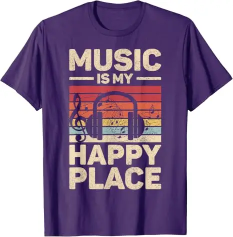 Musik ist mein Glück. Musiker-Outfit. EDM-Musikliebhaber. DJ-T-Shirt. Y2k Rock Streetwear Kleidung. Humor. Konzertbesucher. T-Shirt Geschenk. – Detail 12