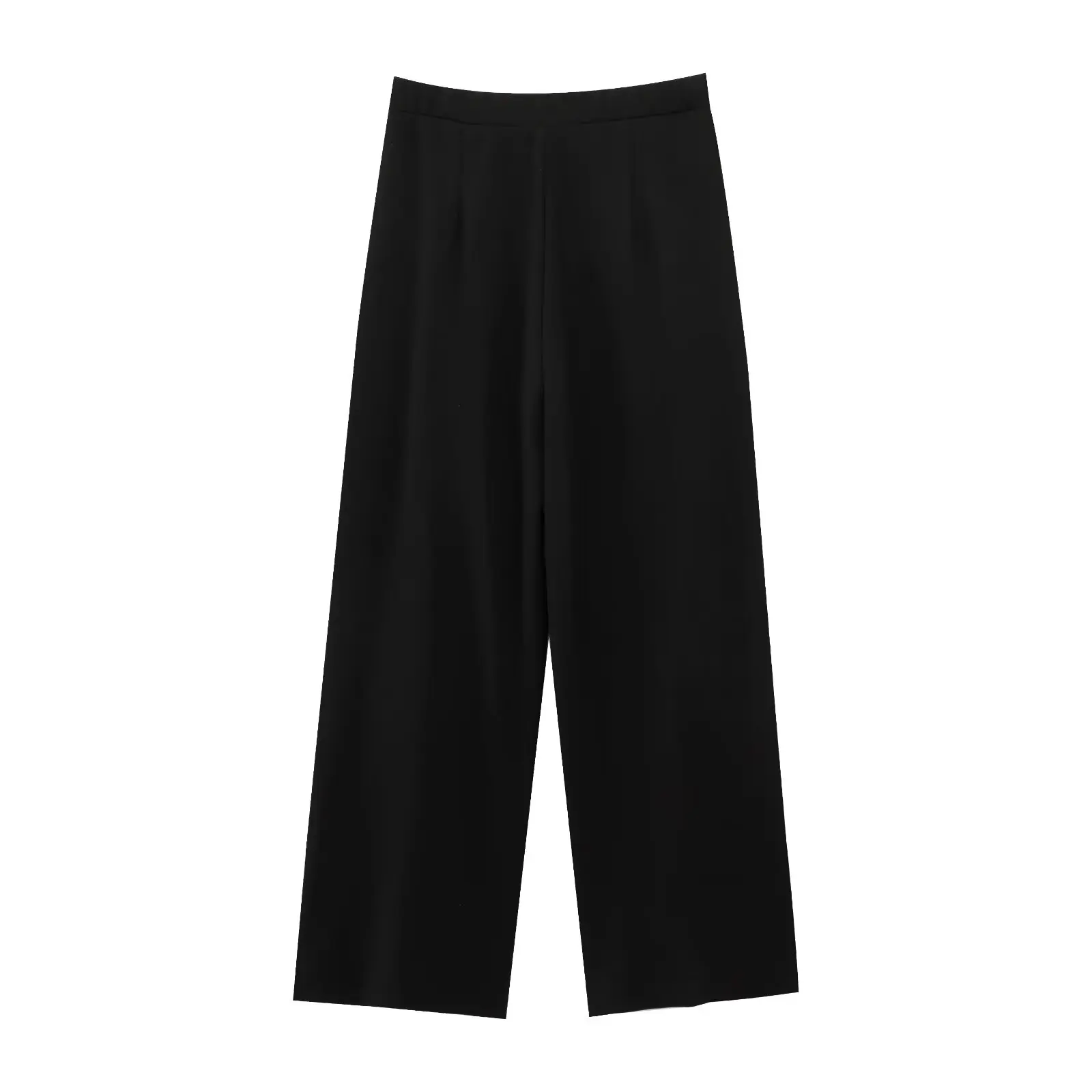  Women's High - waisted Belted Pleated Wide - leg Trousers with a Chic and Professional Design for a Stylish Outfit