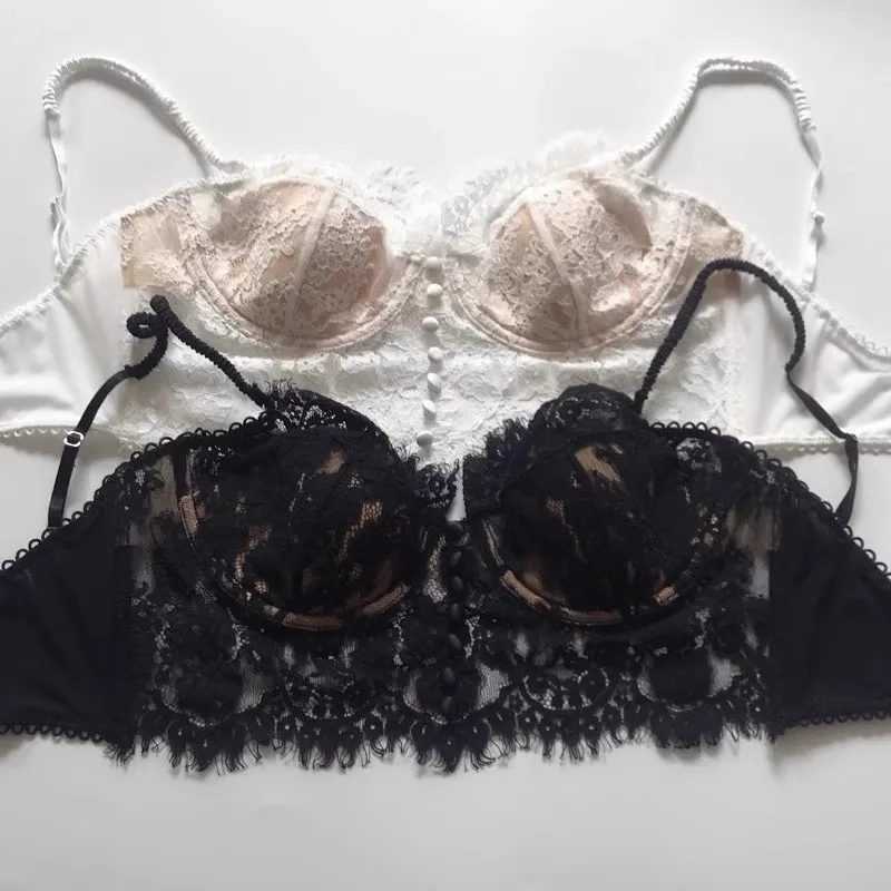 مثير الفرنسية الرسن الصدرية الأعلى، شير رمش الدانتيل Underwire Bralette، مثير الرجعية رفع ملابس خارجية MOYISU Tushy اللباس الداخلي وحمالة الصدر ومجموعة