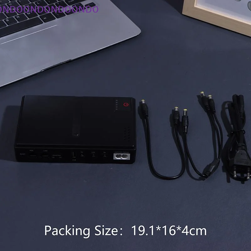 

Top-Quality Portable UPS: High-Capacity, DC Backup Power for Router, WiFi IP Camera, Mobile at 5V/9V/12V