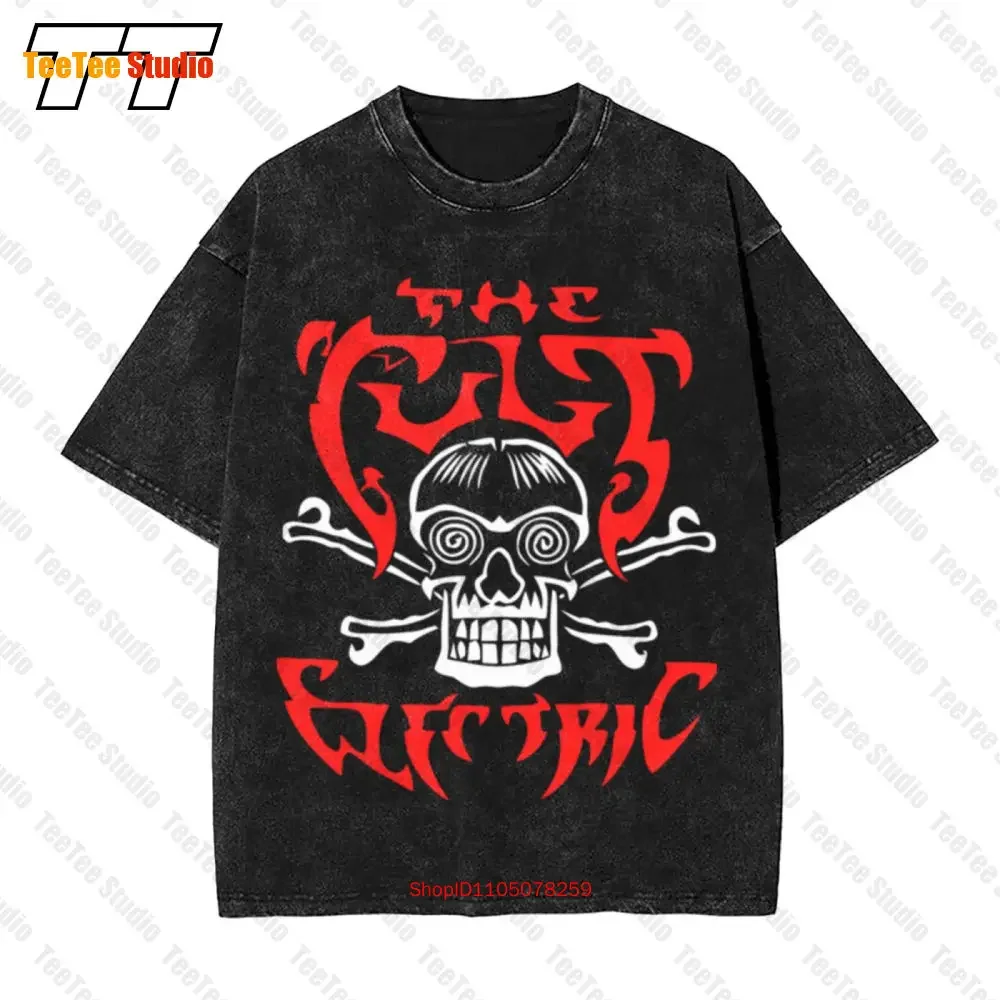 The Cult Electric Rock Band Vintage Oversized T-Shirt V11V