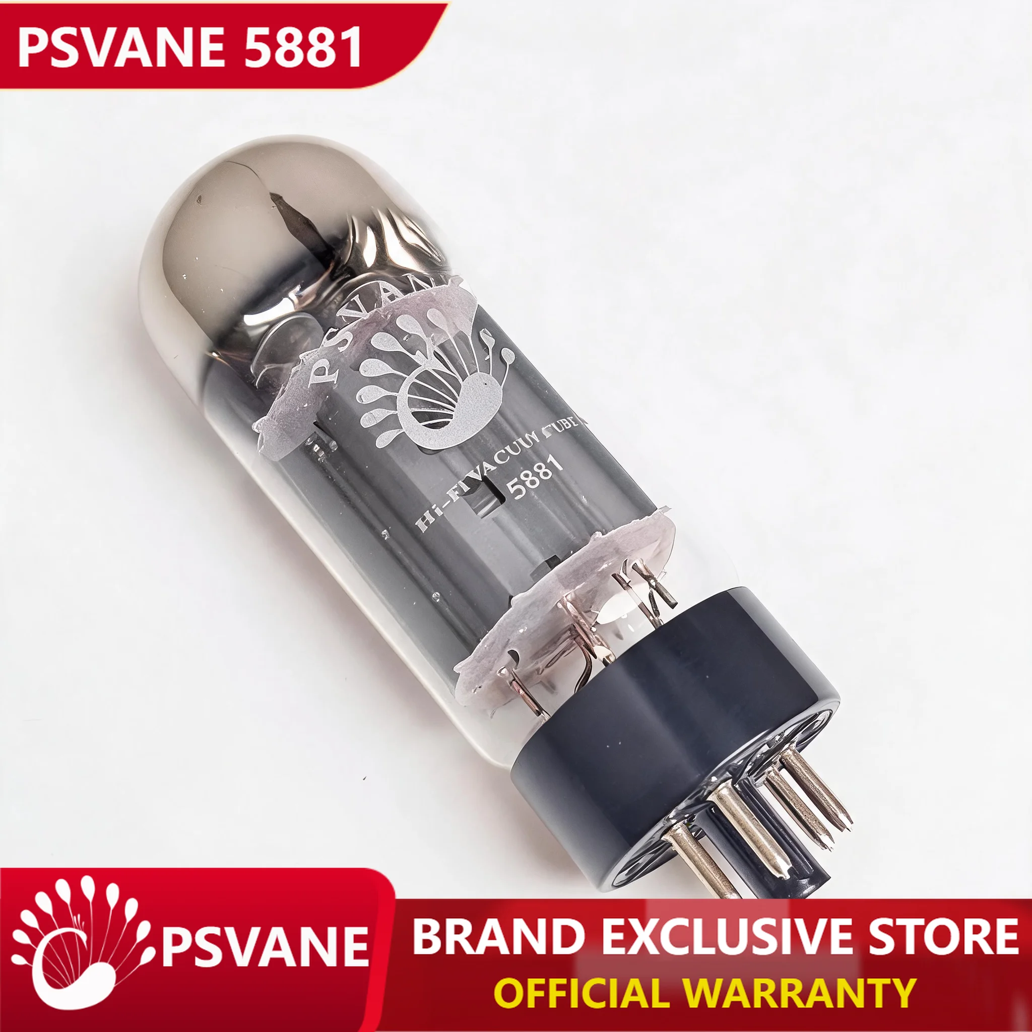 

PSVANE 5881 Vacuum Tube Replace 6L6 6P3P EL34 for Hifi Tube Amp Guitar Amplifier Upgrade Tube Amplifier
