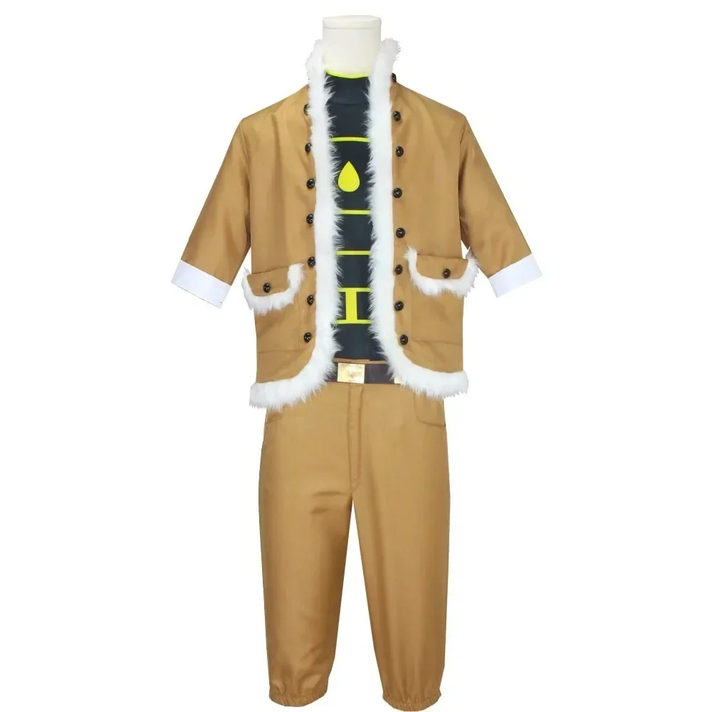 Anime Hawks Cosplay Costume Adult Men T-shirt Pants Suit Uniform Halloween Clothes Outfit