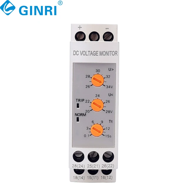 

DVRD Реле защиты цепи контроля повышенного/пониженного напряжения постоянного тока