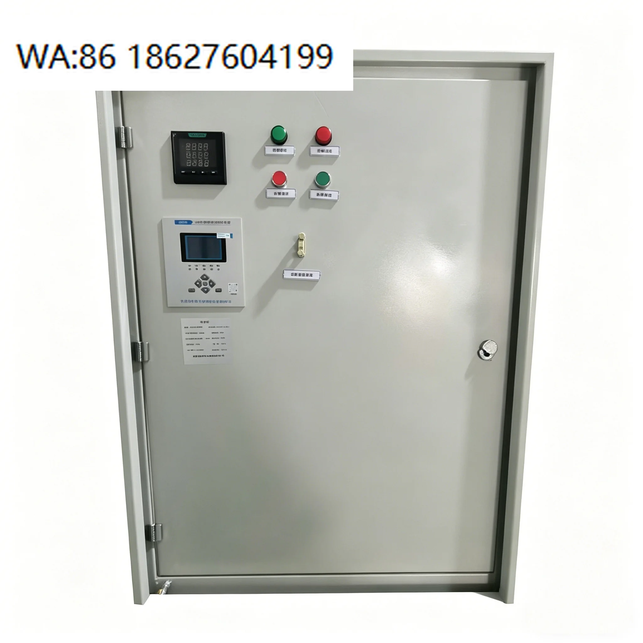 Copper Bar, SPD, Anti-Islanding, Meter Position & MCCB 600A 400V IP54 Grid Cabinet with