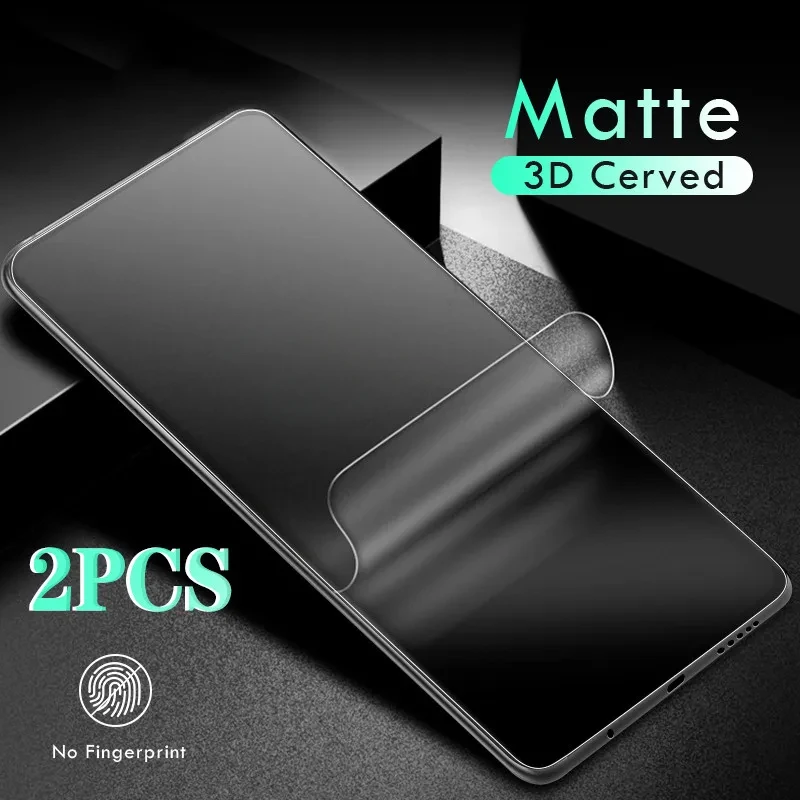 2Pcs Matte Hydrogel Film Für Samsung Galaxy S24 FE Screen Protectors Für Samsung S24 FE S24FE S 24FE 6,7 Zoll nicht Gehärtetes Glas