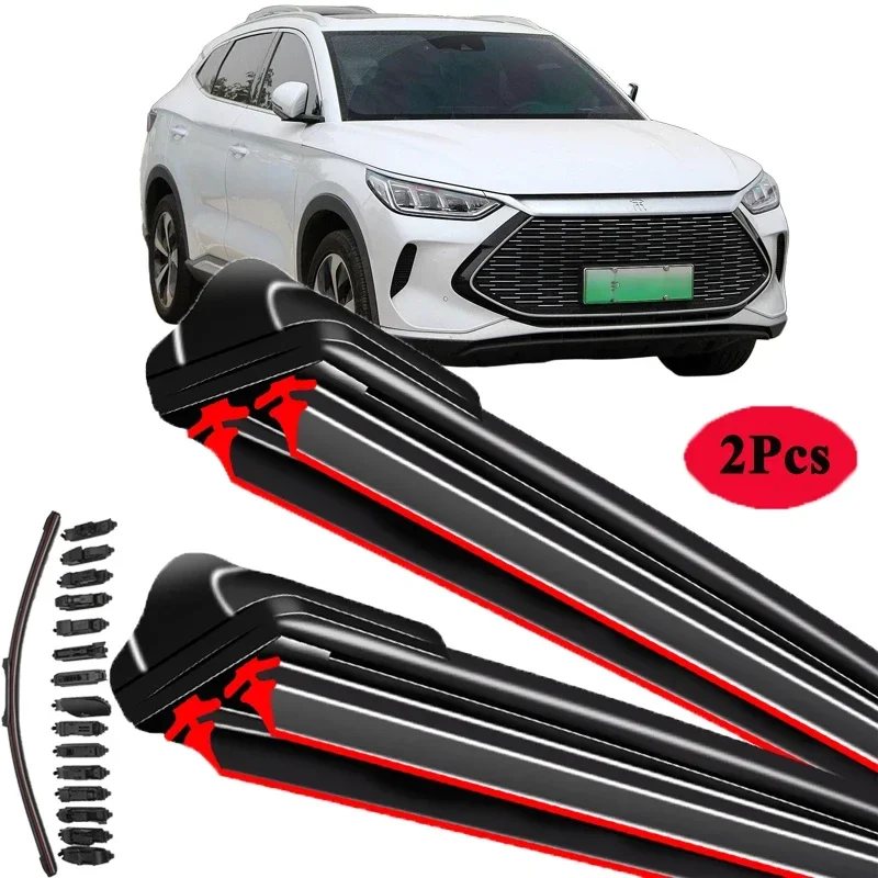 For BYD Song Max PRO PLUS 2015-2024 Car Windshield Wiper Blade Front Windscreen Brushes Washer Window Cleaning Replacement Parts