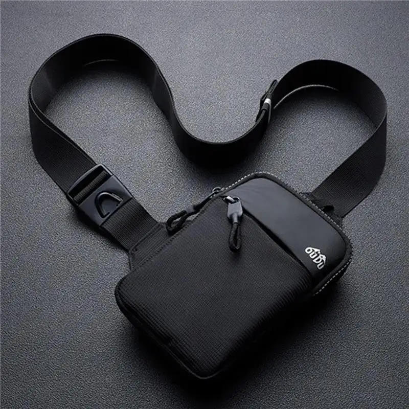 

New Casual Men Shoulder Chest Bag Nylon Waterproof Outdoor Sport Running Cycling Belt Travel Phone Pouch