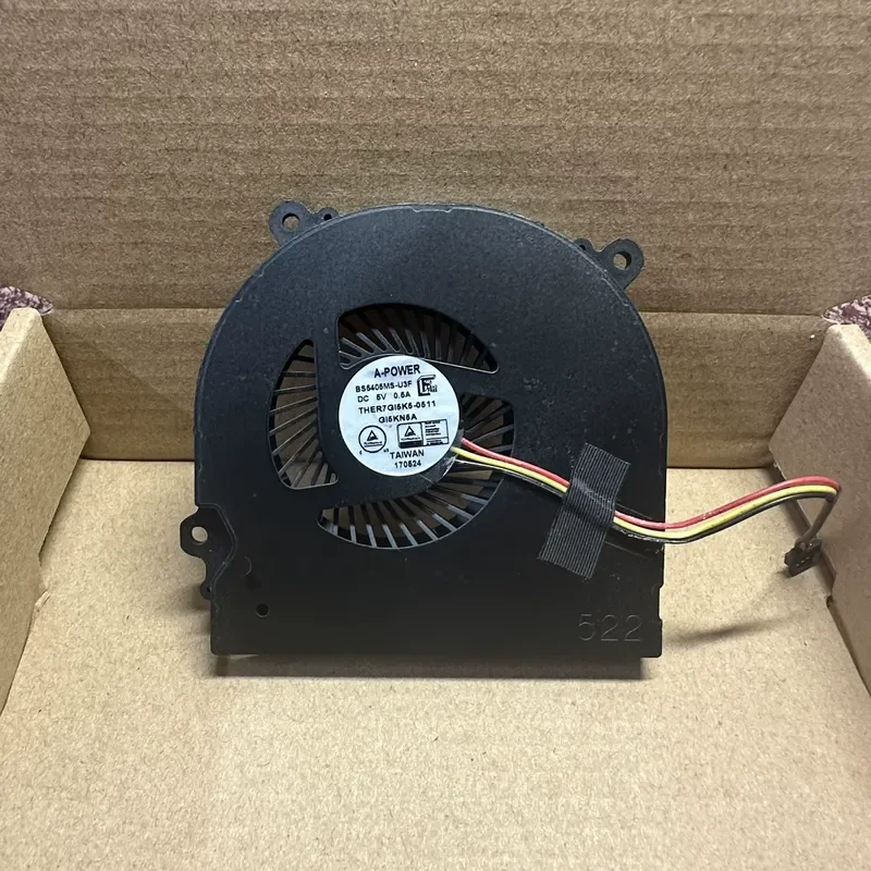 Cooling Fan for Shenzhou A-POWER THER7GE5K6-0511 BS5405MS-U3F Original Applicable