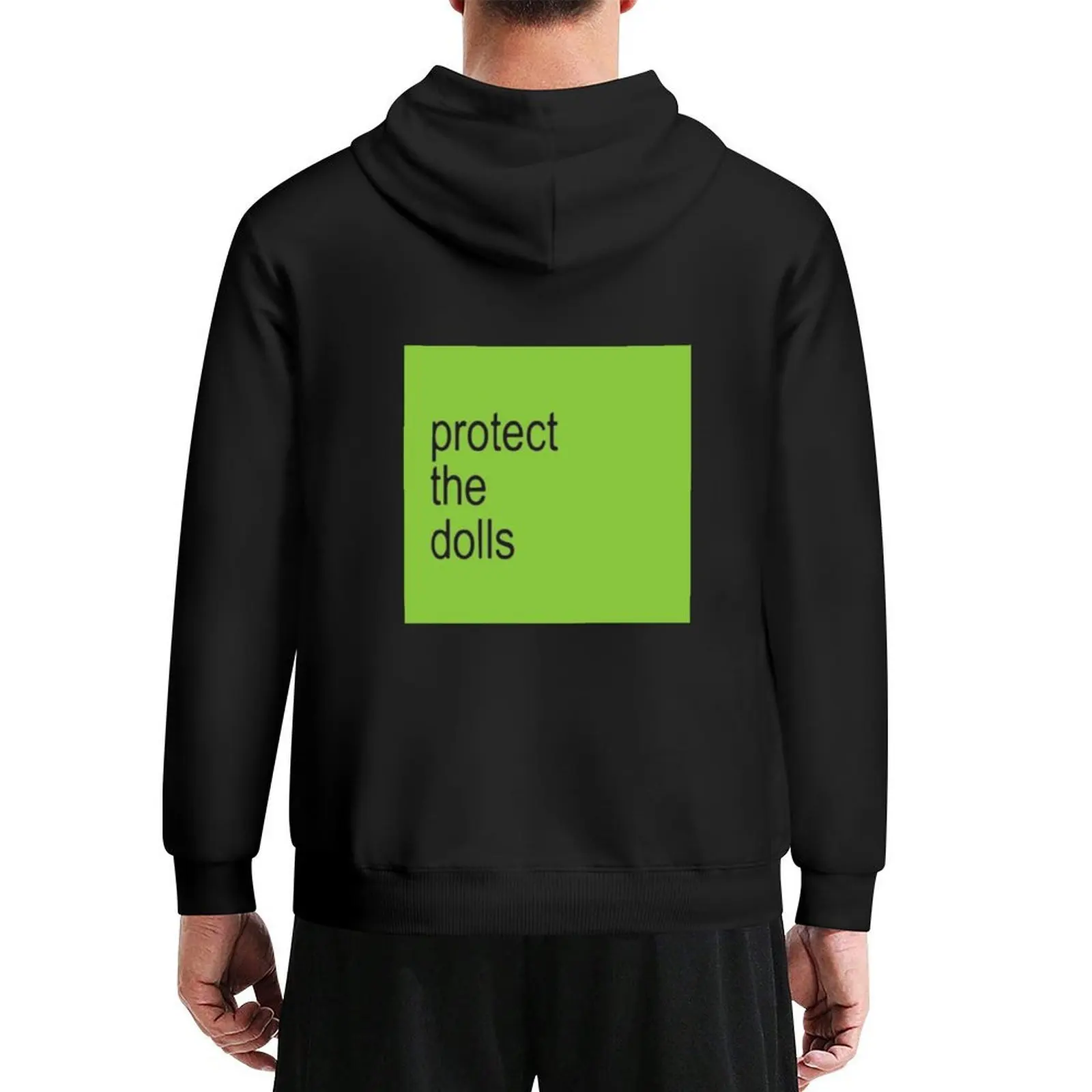 

protect the dolls (brat) Hoodie clothes for men blouse autumn jacket men korean clothes men's oversize hoodie