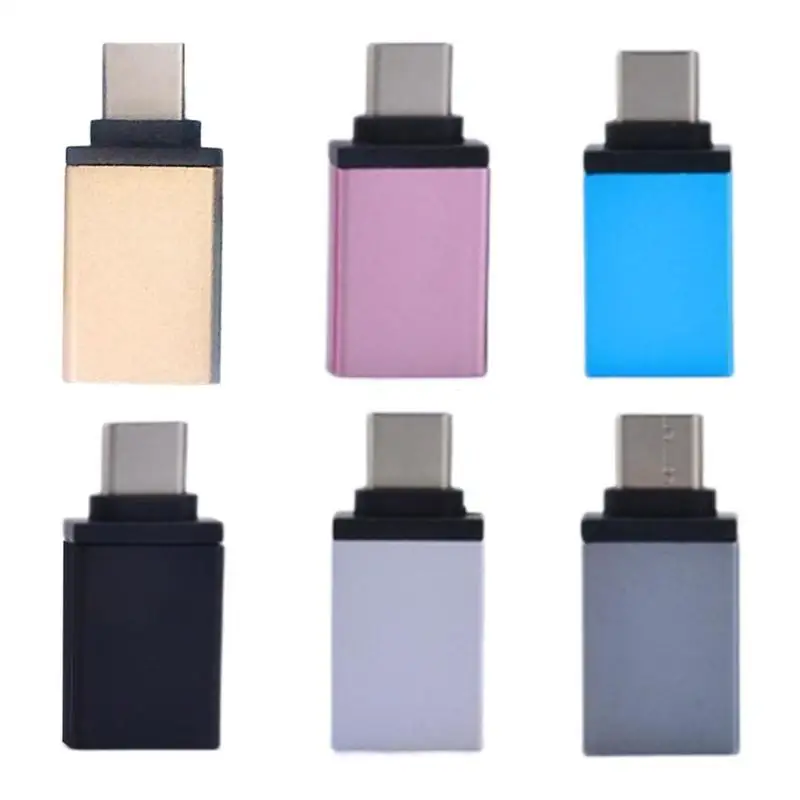 Type-C To USB 3.0 Adapter USB To USB C Adapter Aluminum Alloy USB To Type C Converter For Tablets Mobile Phones