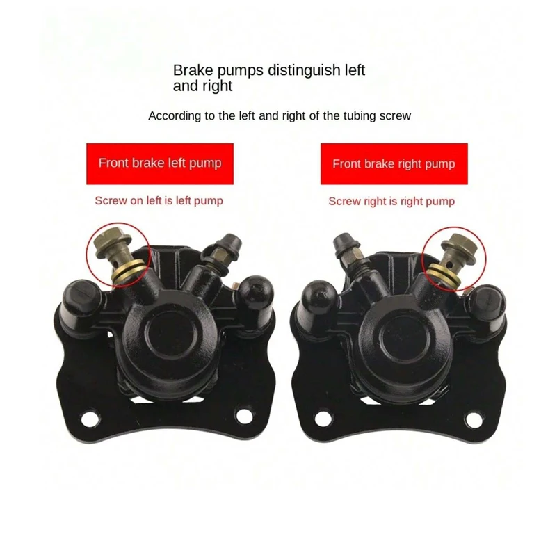 Pompa pinza freno ATV anteriore posteriore per Buggy Quad 50cc 110cc 150cc 200cc Cargo ATV Go kart