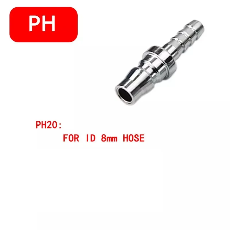 Air Pneumatic Fitting High Pressure Coupling Air Hose Quick Connector Pneumatic Fittings Air Compressor Hose Quick Couple