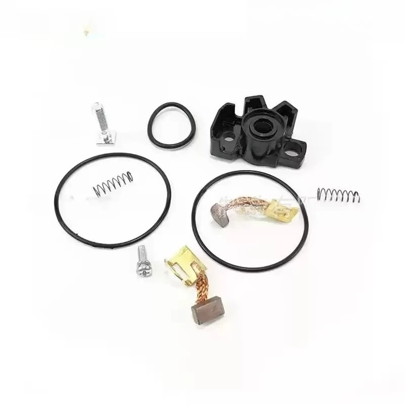Motorcycle Starter Motor Carbon Brush Repair Kit, Complete Replacement Brushes Set for SXF250 XCF350 EXC-F350