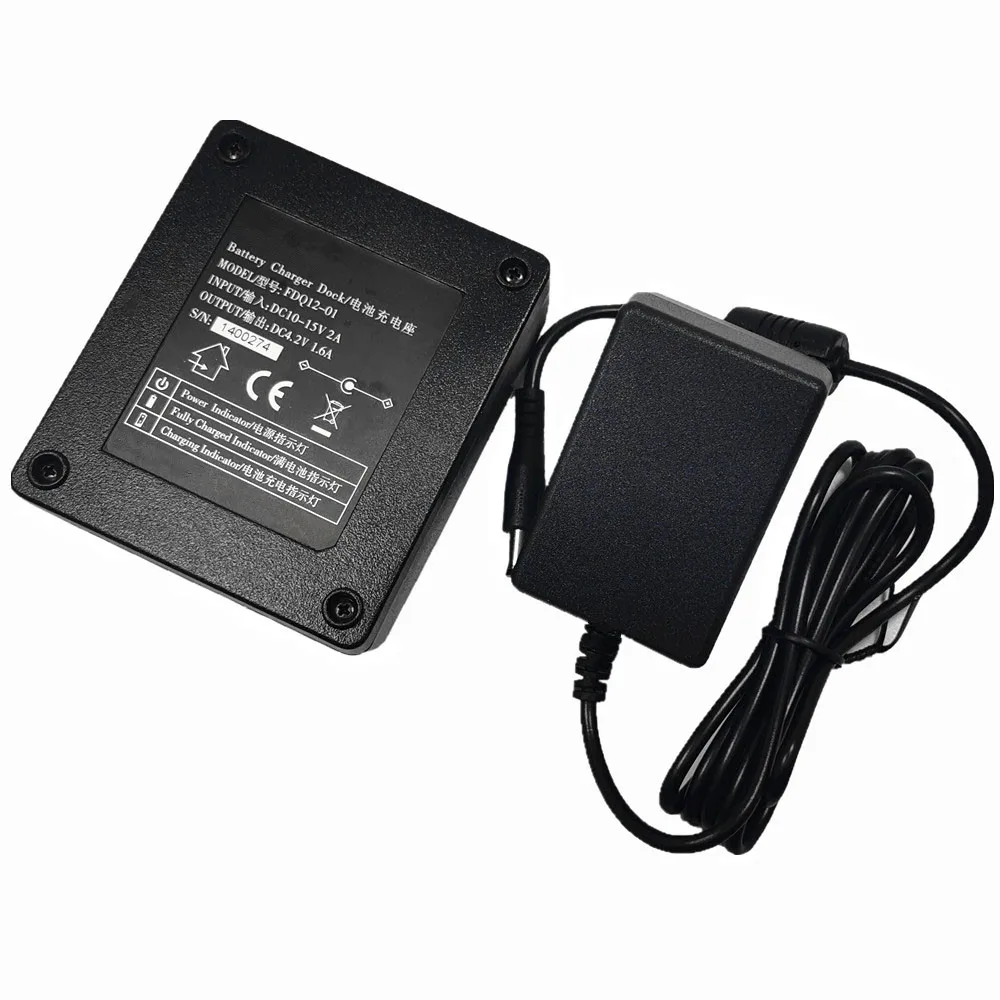 PS236 Dual Charger For Getac PS336 Battery Charger Dock GPS Data Collector Double Charging Total Station