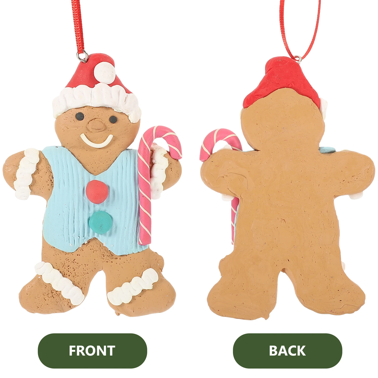 

4 Pcs Xmas Tree Ornaments Christmas Decoration Pine Cartoon Decorations Hanging