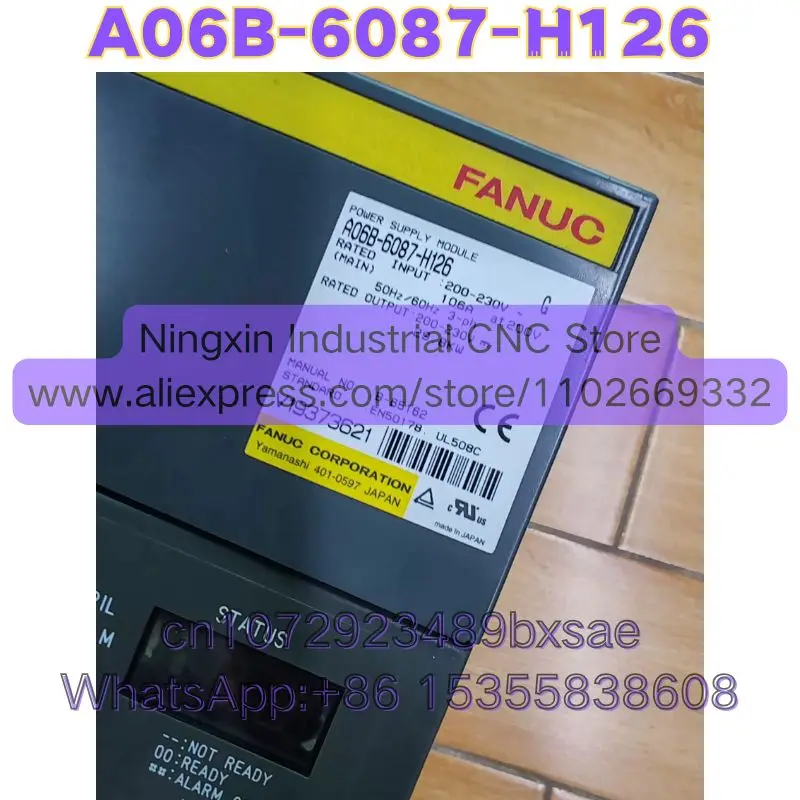 

Used A06B-6087-H126 Function Intact