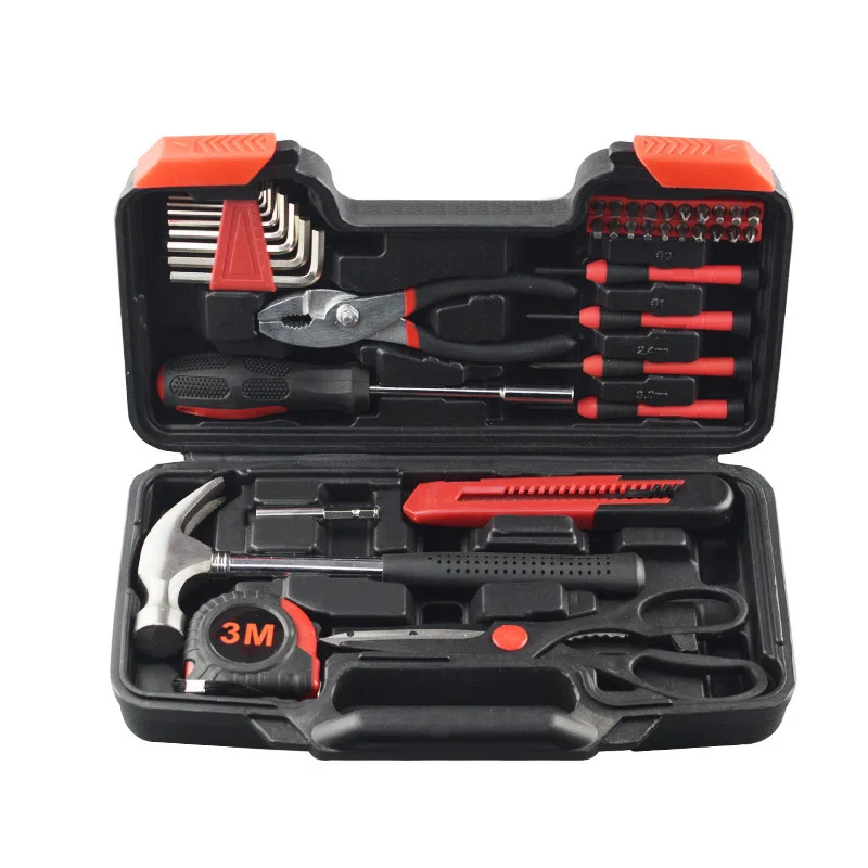 39-piece Household Maintenance Kit Hardware Toolbox Set