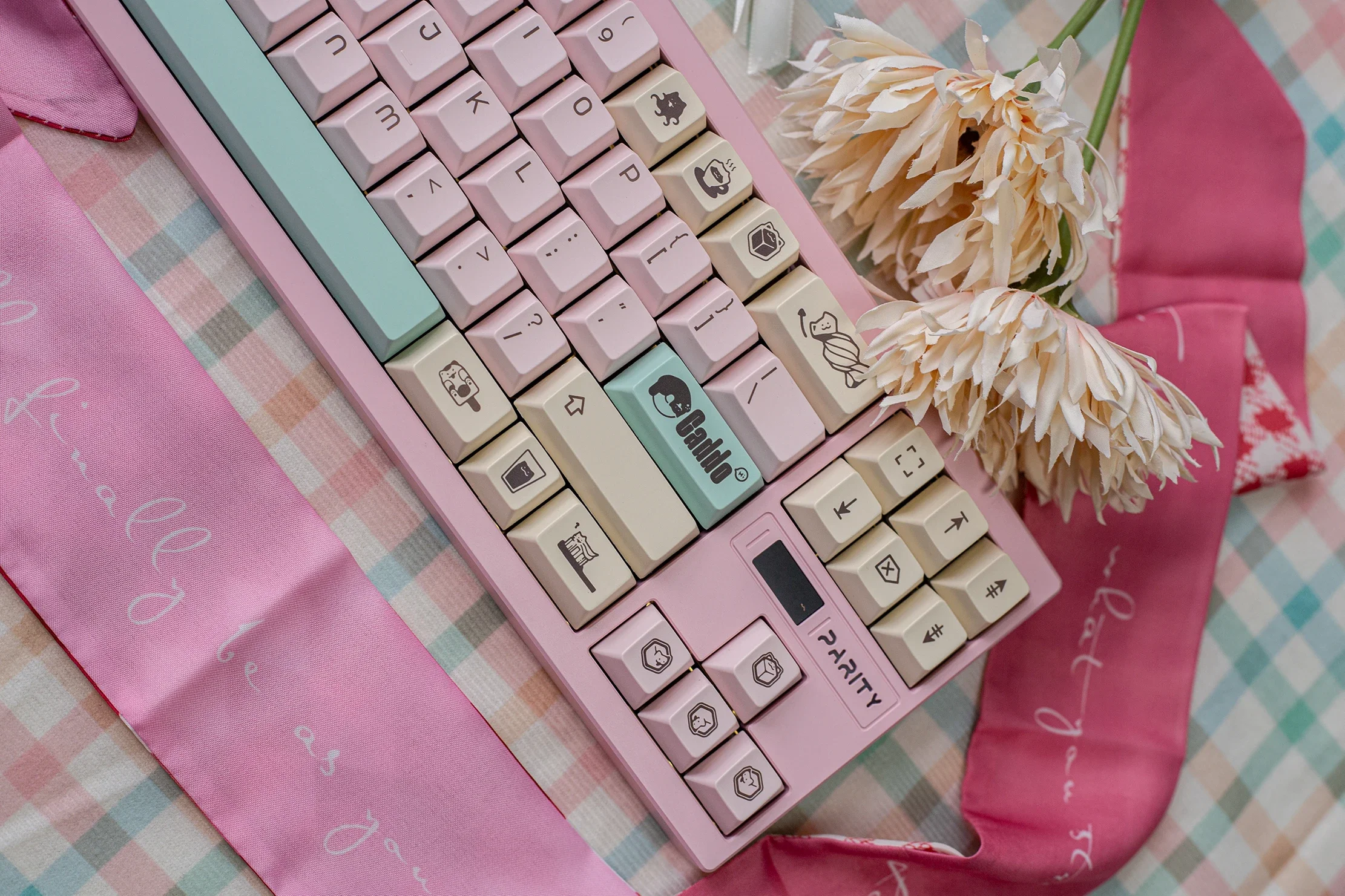 Originele, in de fabriek hoog gesublimeerde keycaps